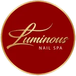 Luminous nails and spa company logo