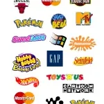 90s chat company logo
