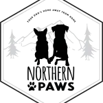 Northern Paws Dog Walking company logo