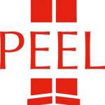 New peel painting company logo