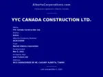 YYC CANADA CONSTRUCTION LTD. company logo