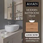 Aman Tiles company logo